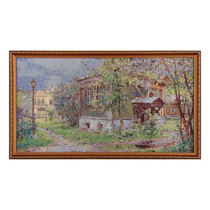 Гобеленовая картина "На Усольцевской", рама микс