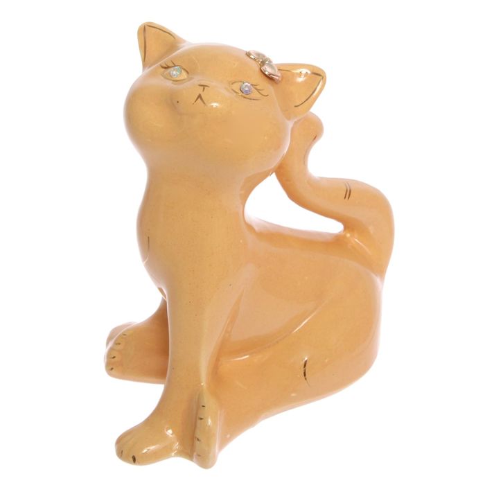 Копилка "Анфиса" малая, глазурь, кремовая