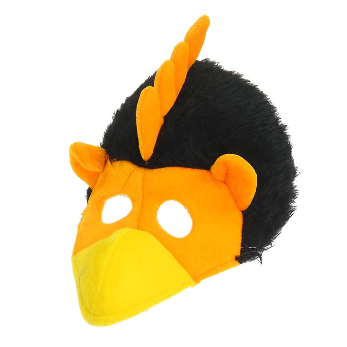 Карнавальная шляпа с маской на лицо "Петушок", р-р 56-58