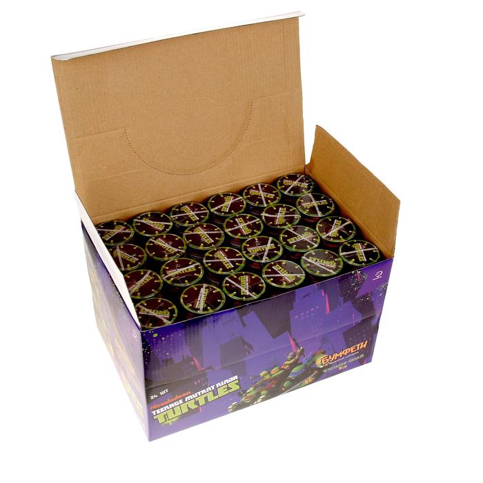 Хлопушка "Черепашки-Ниндзя" 16см пружинная 1501-1872