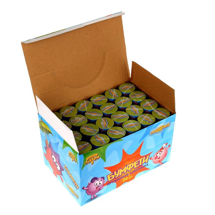 Хлопушка "Смешарики" пружинная, 16 см