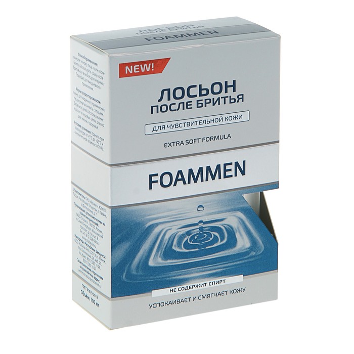 Лосьон после бритья Foammen, 100 мл.