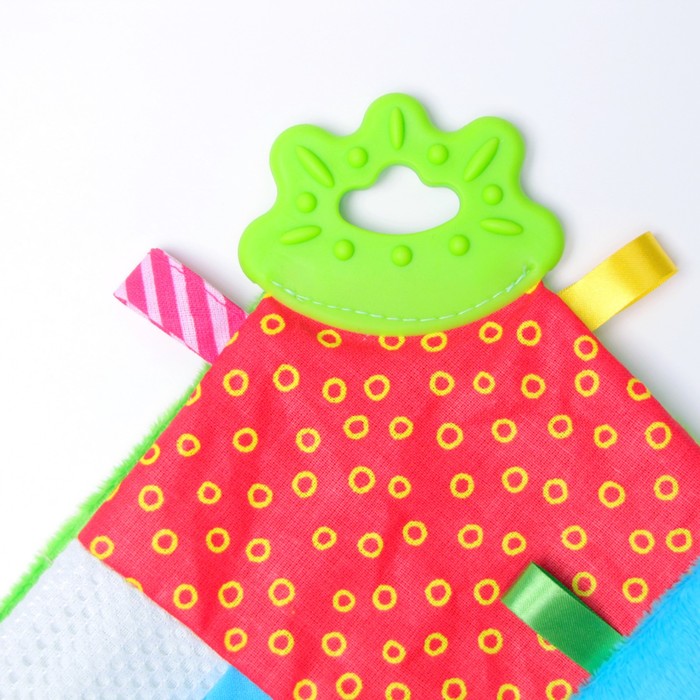 Развивающая мягкая игрушка "Паточек с прорезывателем "ШуМякиши", МИКС