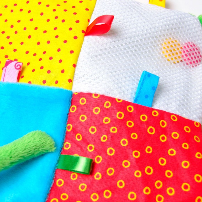 Развивающая мягкая игрушка "Паточек с прорезывателем "ШуМякиши", МИКС