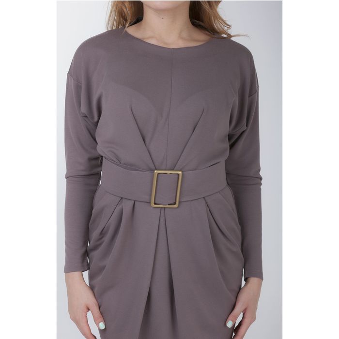 Платье женское 71174 цвет кофе, размер 42 (S)