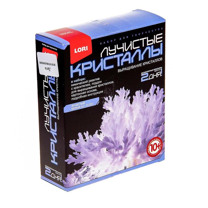 Набор для выращивания кристаллов "Белый кристалл"