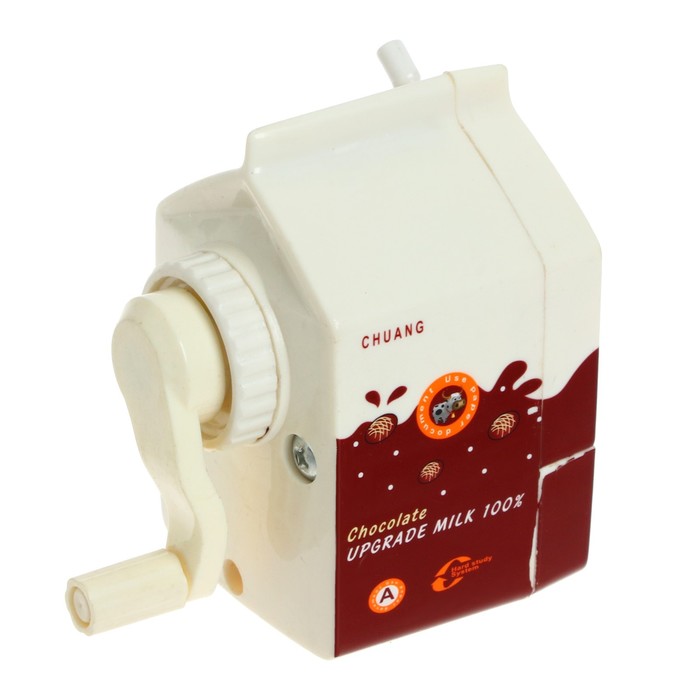 Точилка механическая с контейнером МИКС Домик