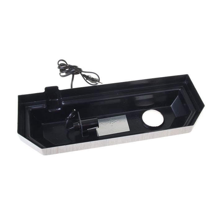 Аквариум с крышкой панорамный 15л, французский дуб