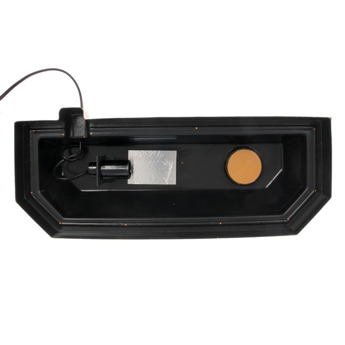 Аквариум с крышкой панорамный 15л, вишня