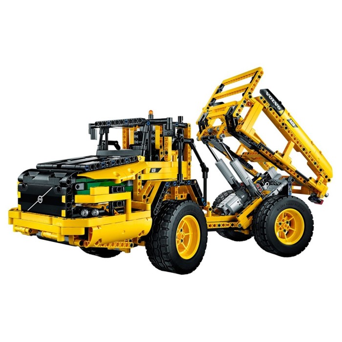 Конструктор "Автопогрузчик VOLVO L350F" с дистанционным управлением, 1636 деталей