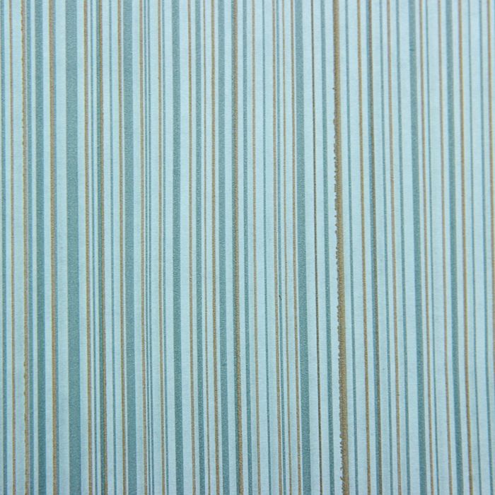 Бумага упаковочная крафт "Полоски люкс", серо-золотая, 0.5 х 10 м