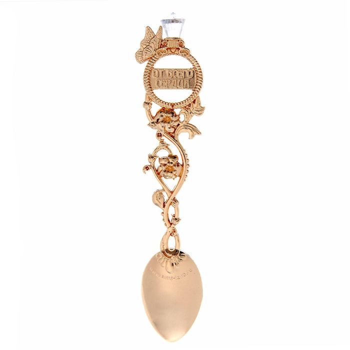 Ложка сувенирная в подарочной коробке "Лучшая учительница"