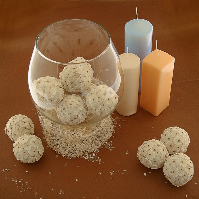 Декоративные шары "Сола амит", 6 см