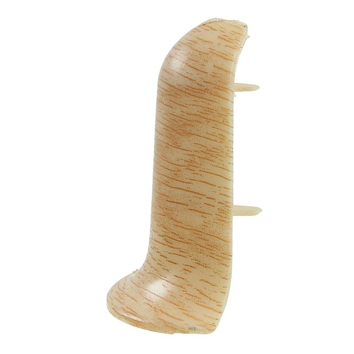 Внешний угол для плинтуса 45 "Идеал Альфа" клен