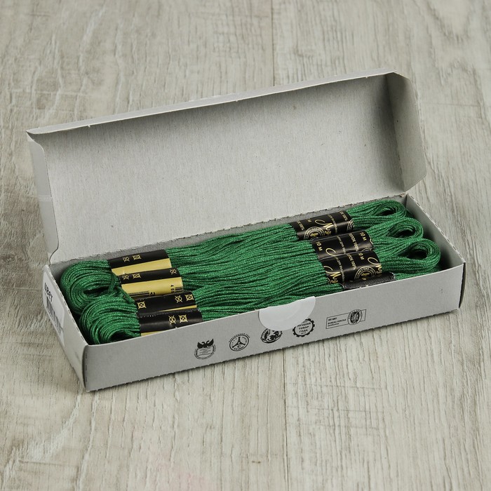 Мулине №3912,10±1м, цвет зелёный