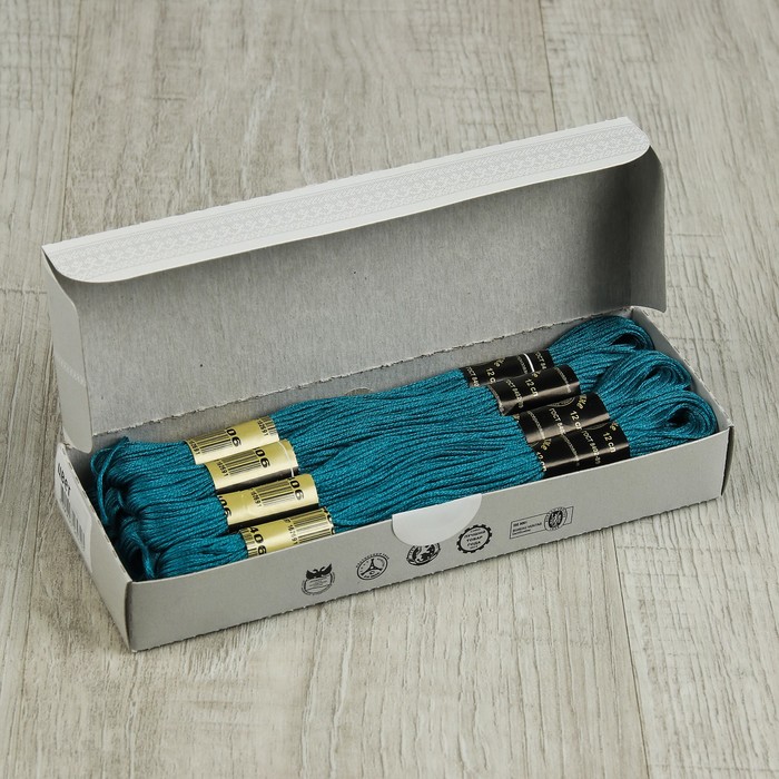 Мулине №3406,10±1м, цвет бирюза