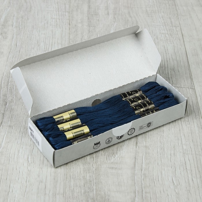 Мулине №2814,10±1м, цвет синий