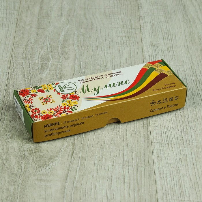 Мулине №1902,10±1м, цвет бледно-розовый