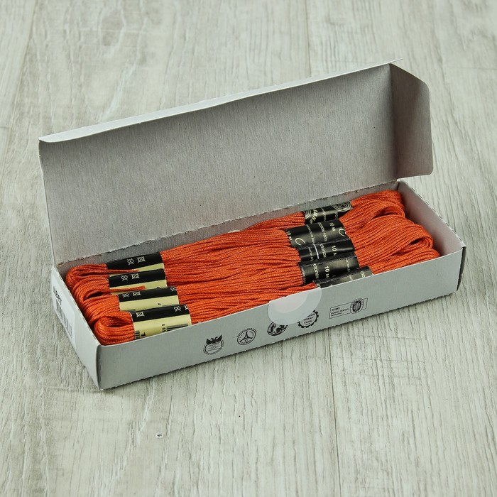 Мулине №1610,10±1м, цвет розово-рыжий