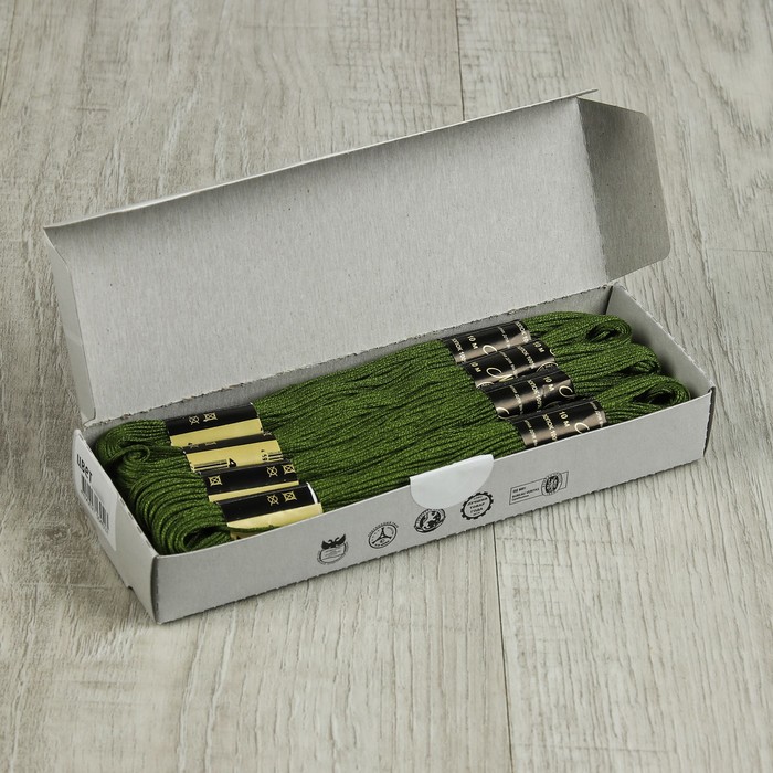 Мулине №4608,10±1м, цвет зелёный