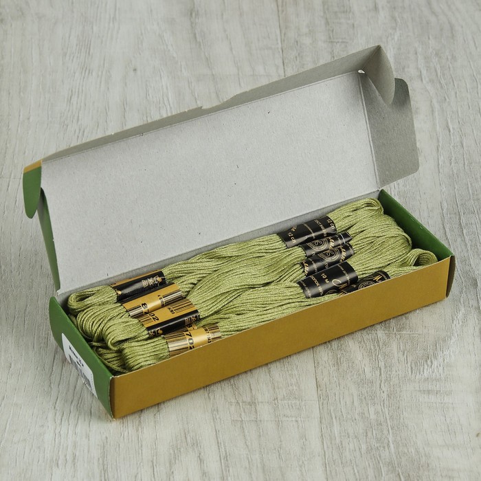 Мулине № 8702,10±1м, цвет серо-зелёный