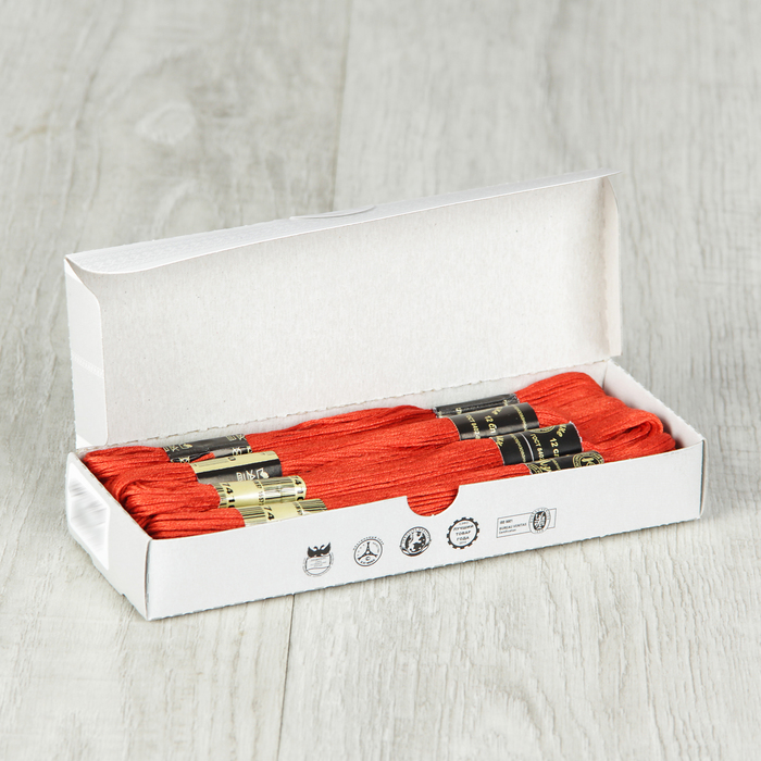 Мулине №7410,10±1м, цвет красный