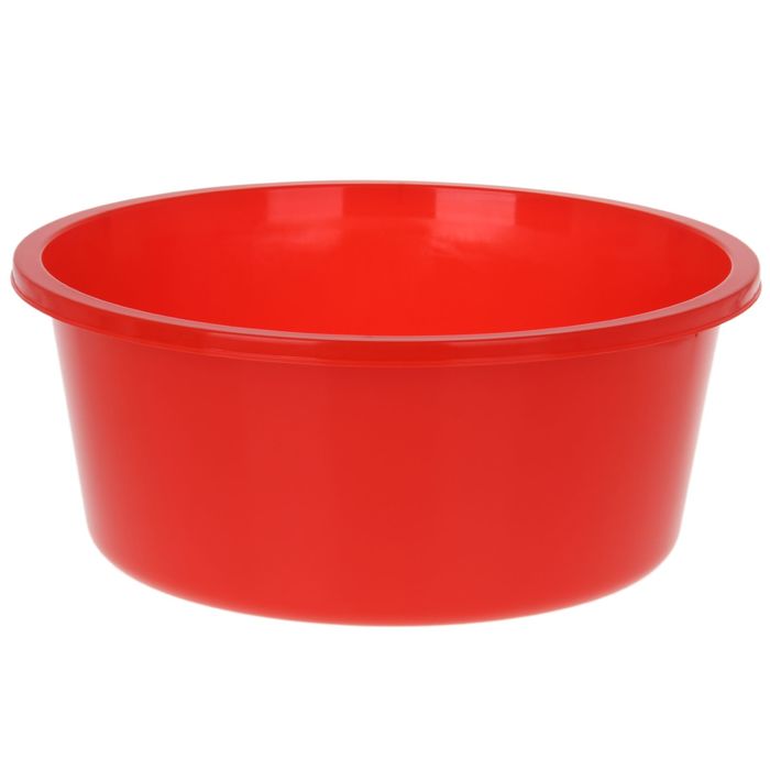 Таз 20 л "Кливия", цвет красный