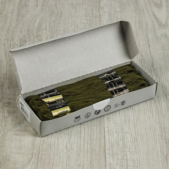 Мулине №4508,10±1м, цвет зелёный