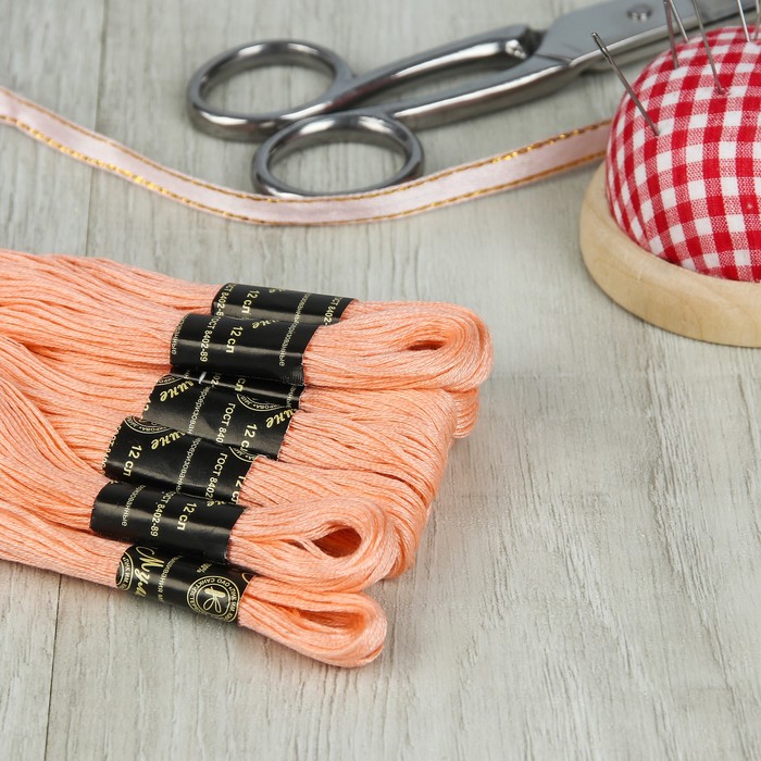 Мулине №0701,10±1м, цвет розовый