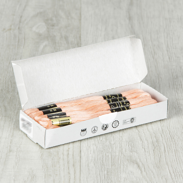 Мулине №0800,10±1м, цвет розовый