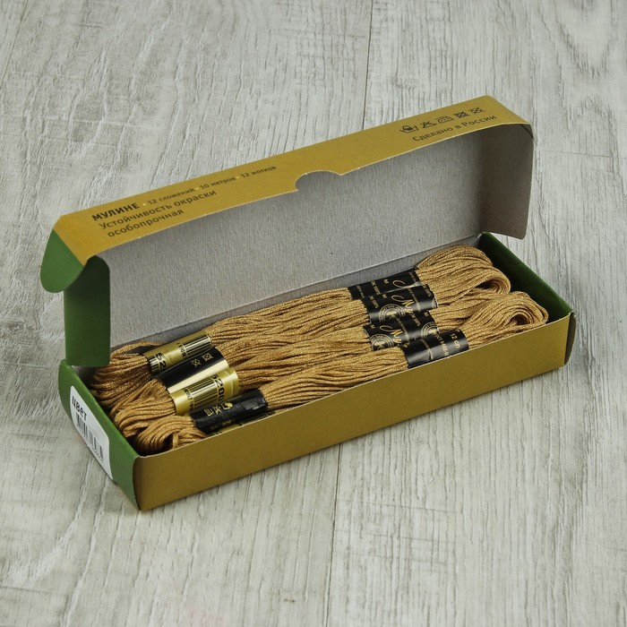 Мулине №5200,10±1м, цвет серо-бежевый