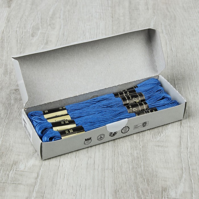 Мулине №8207,10±1м, цвет ярко-голубой