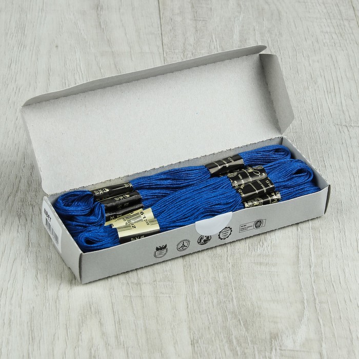 Мулине №2612,10±1м, цвет синий