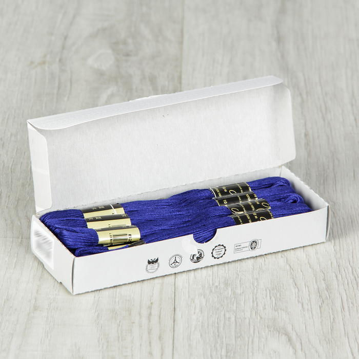 Мулине №8210,10±1м, цвет ярко-синий