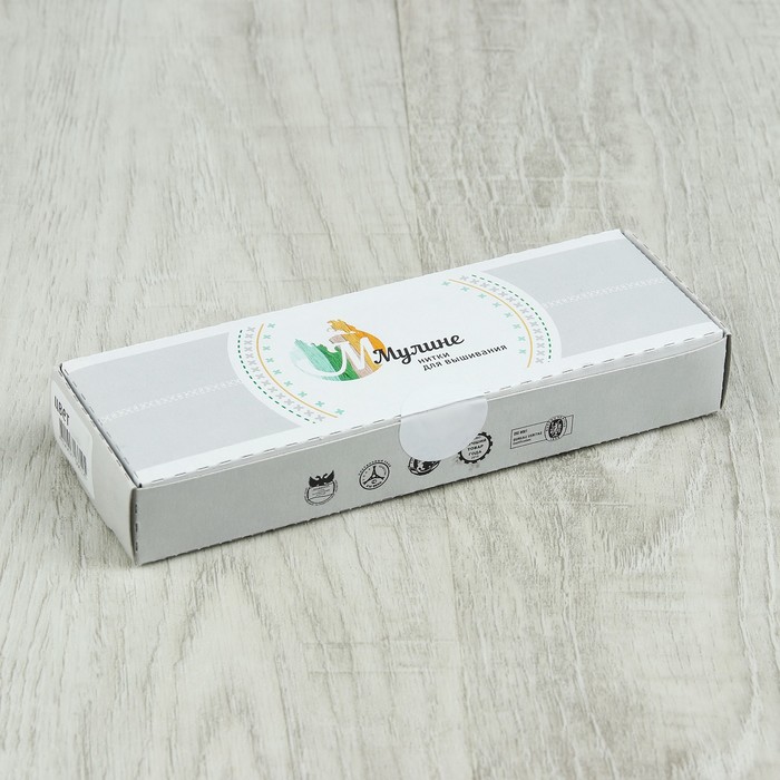 Мулине №9008,10±1м, цвет серо-малиновый