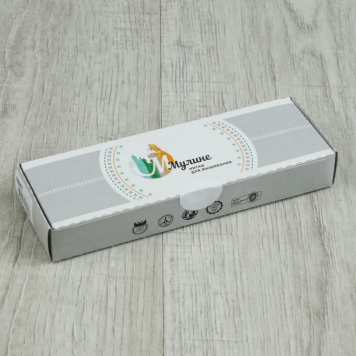 Мулине №1504,10±1м, цвет бледно-розовый