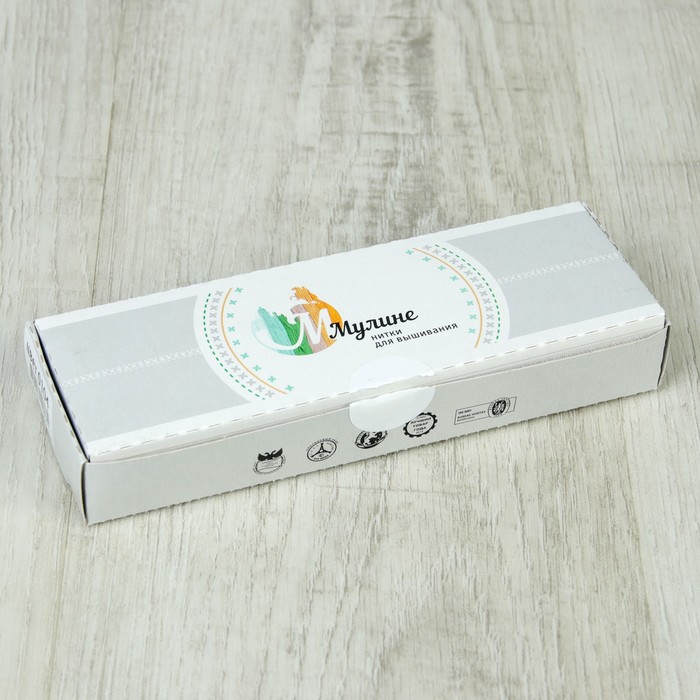 Мулине №2402,10±1м, цвет светло-сиреневый