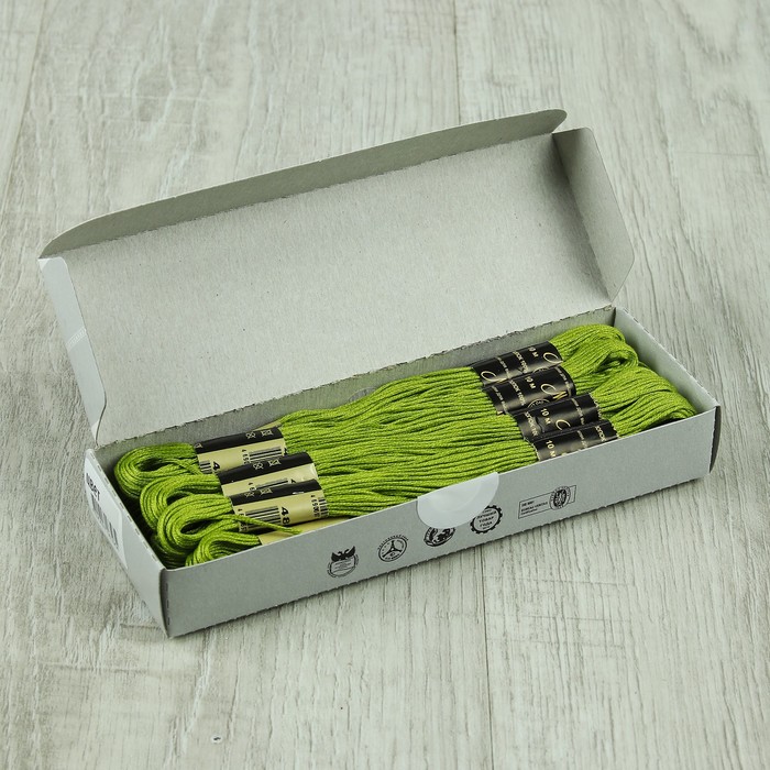 Мулине №4806,10±1м, цвет зелёный