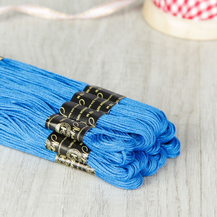 Мулине №2712,10±1м, цвет ярко-синий