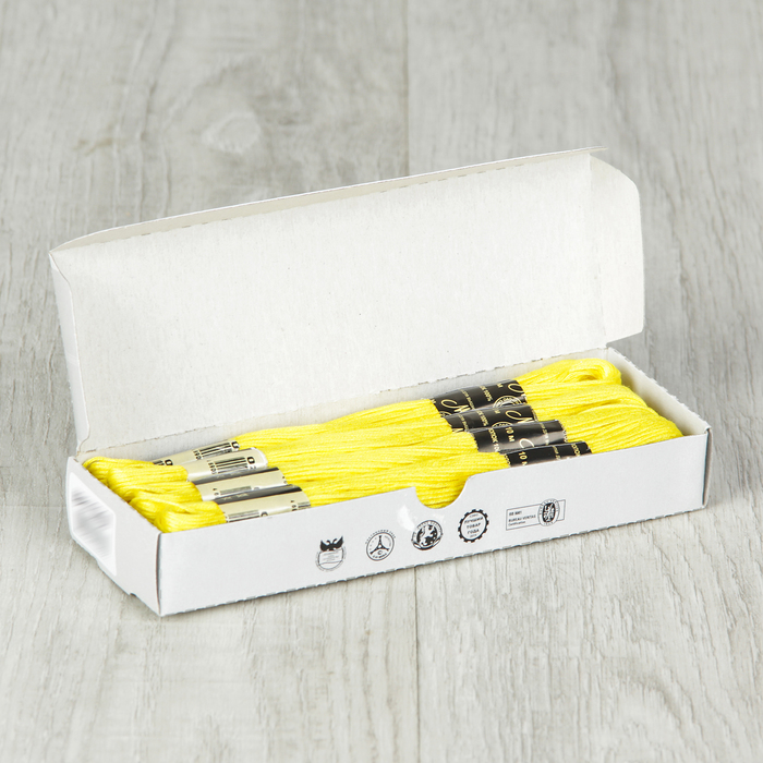 Мулине №0207,10±1м, цвет жёлтый