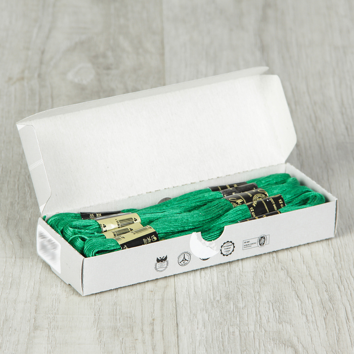 Мулине №4107,10±1м, цвет зелёный