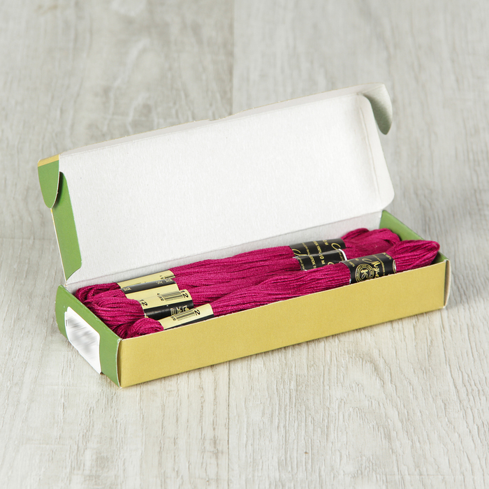 Мулине №1412,10±1м, цвет бордовый