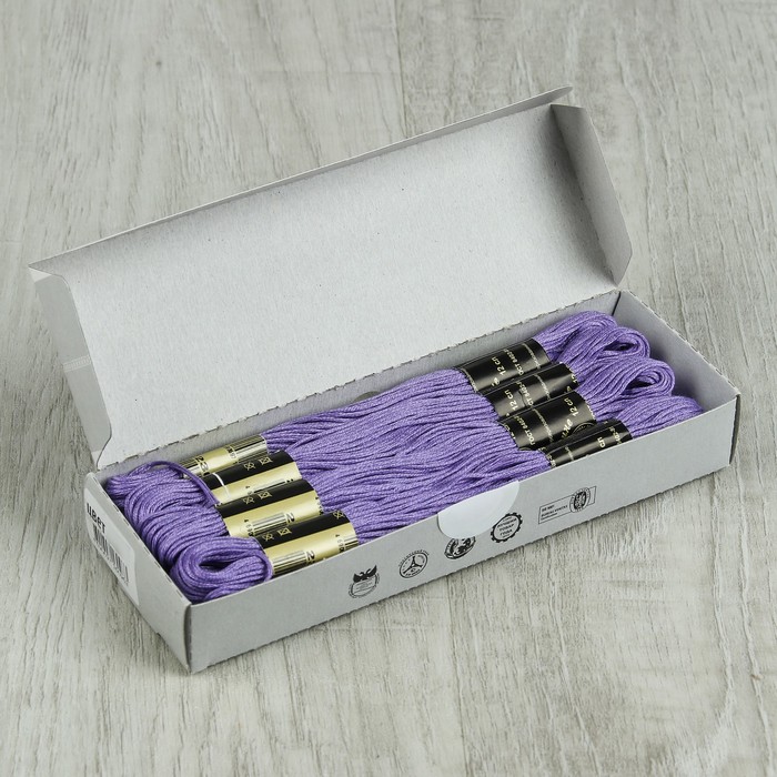 Мулине №2306,10±1м, цвет сиреневый