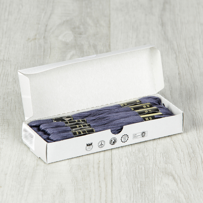 Мулине №7008,10±1м, цвет тёмно-серый