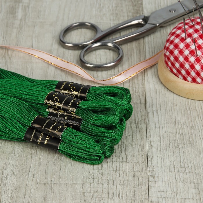 Мулине №4109,10±1м, цвет ярко-зелёный