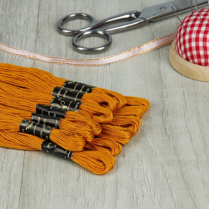 Мулине №5006,10±1м, цвет коричневый