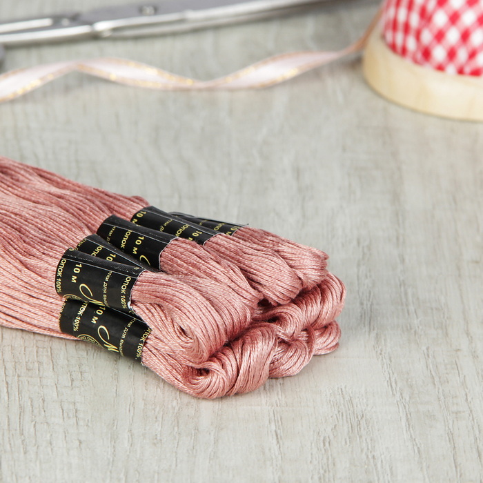 Мулине №5603,10±1м, цвет розовый