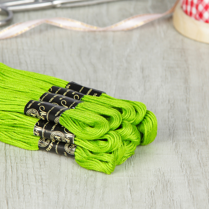 Мулине №4707,10±1м, цвет зелёный
