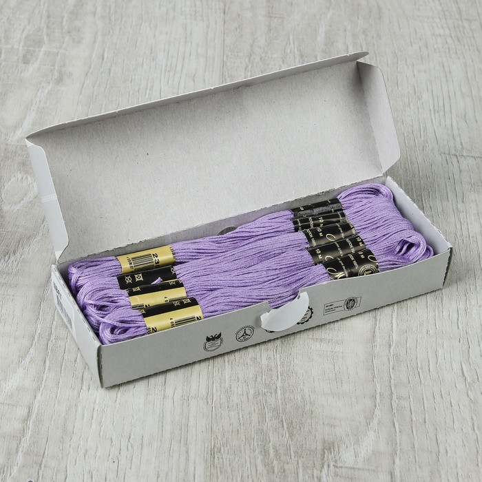 Мулине №2304,10±1м, цвет светло-сиреневый