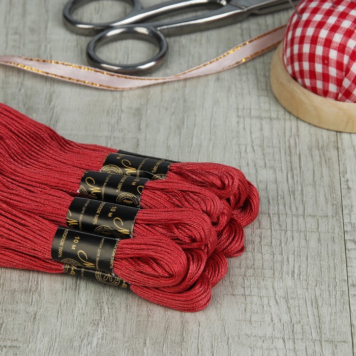 Мулине №7606,10±1м, цвет коралловый